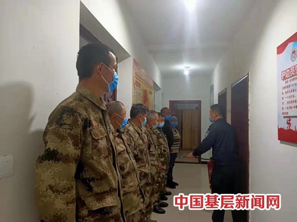 “119”全国消防日：青河县委政法委边防办@了边境警务站全体护边员